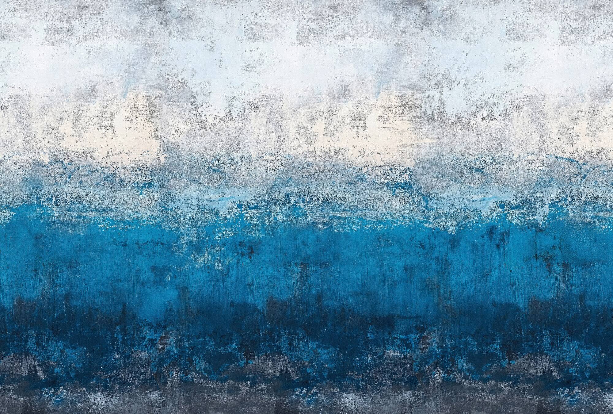 Designs Direct Ocean Line Blue Wall Mural